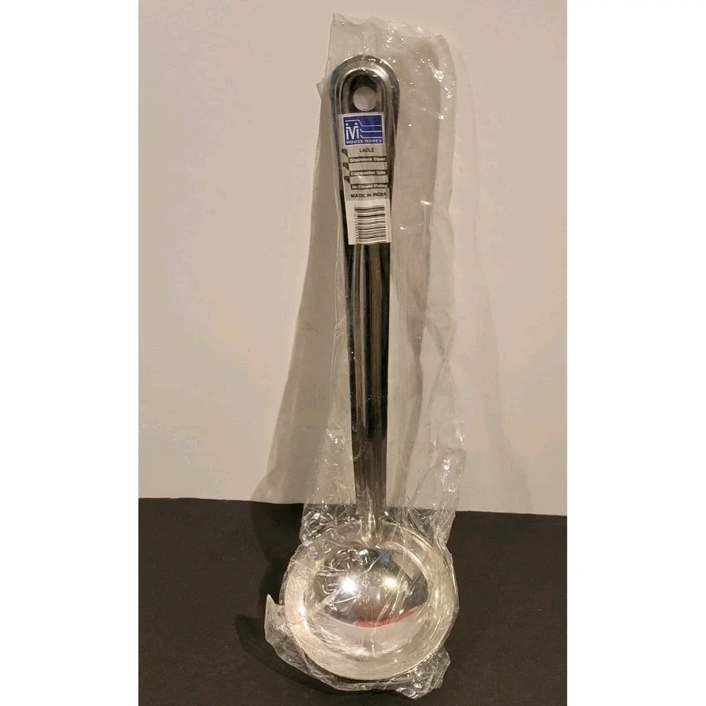 Kitchen Ladle Soup Sauce Straight Handle Stainless Steel‎ 13